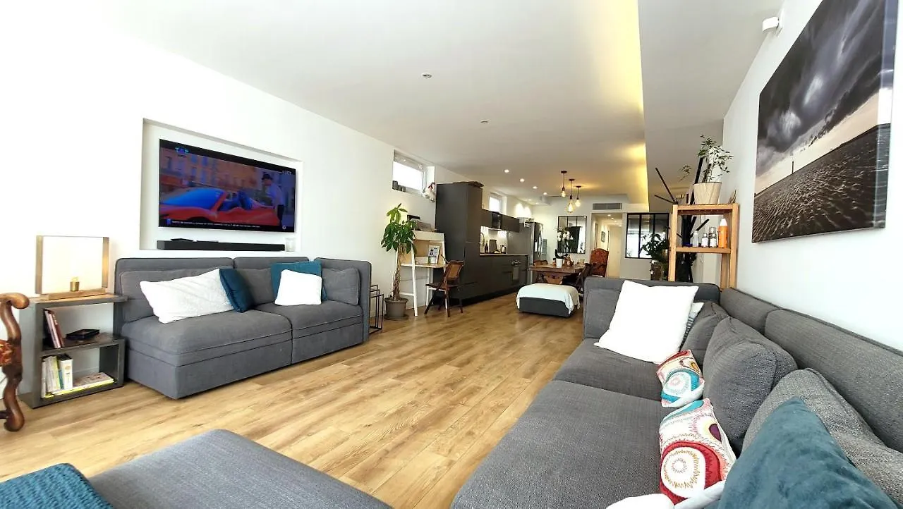 Ze Perfect Place - Loft 2 Chb - 2 Sdb - Parking - Coulée Verte de Nizza